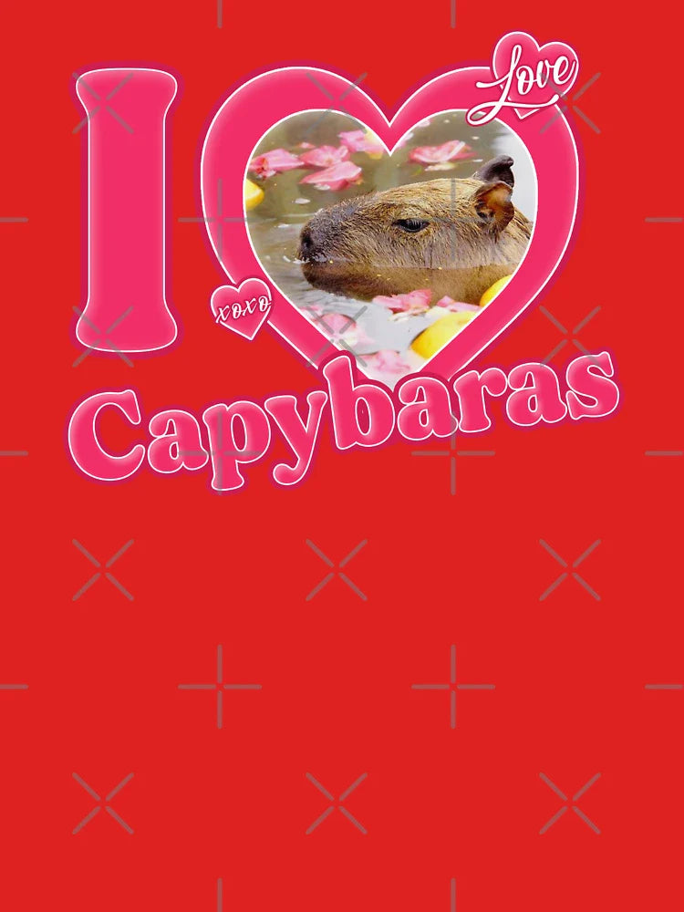 i love capybaras Classic T-Shirt