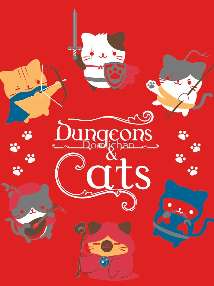 Dungeons and Cats Classic T-Shirt