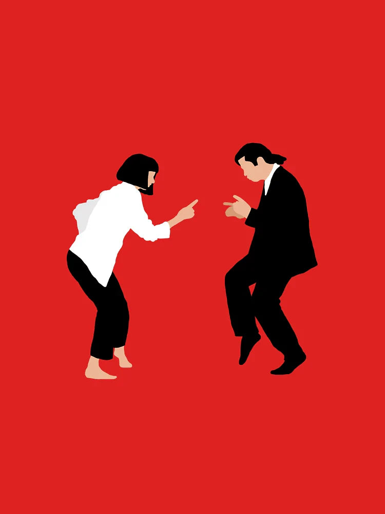 Pulp Fiction Dancing Scene Classic T-Shirt