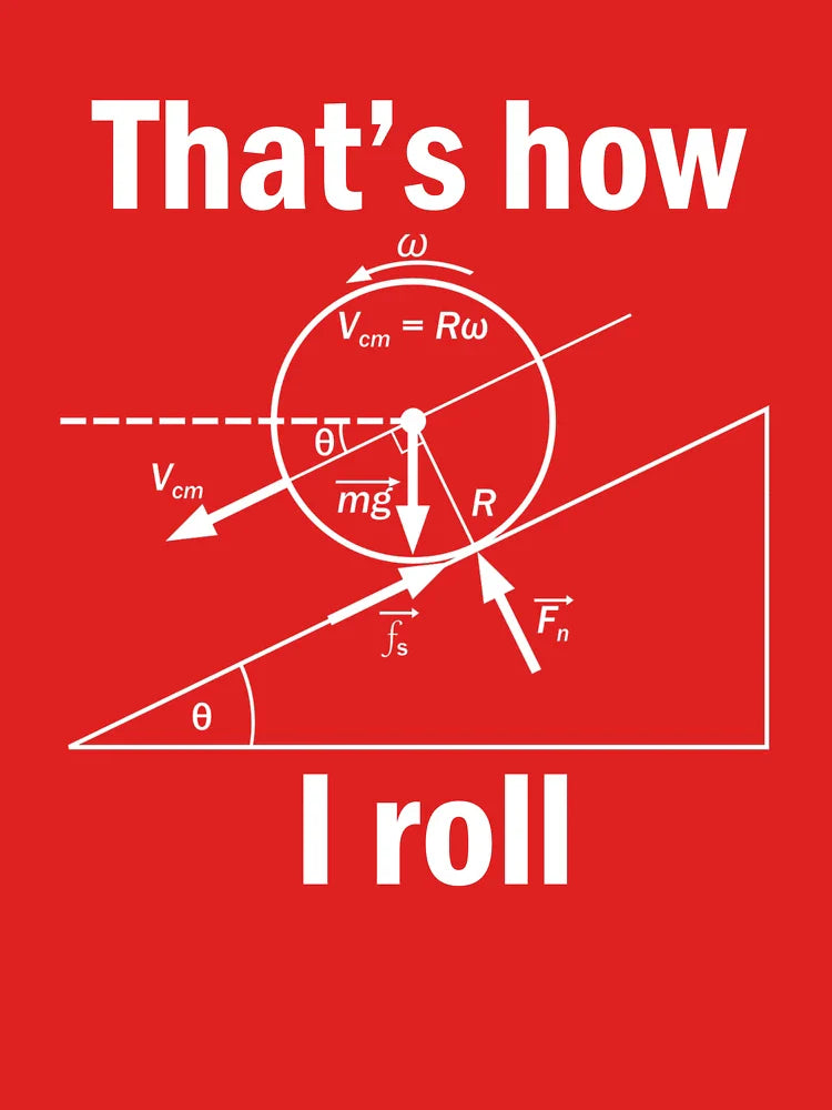 Funny Science-That's how I roll tshirt gift Classic T-Shirt