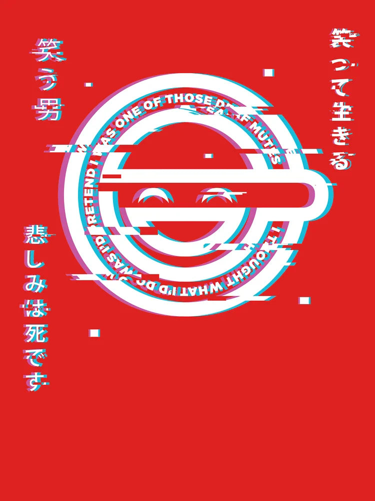 The Laughing Man - Ghost In The Shell Hacker Classic T-Shirt