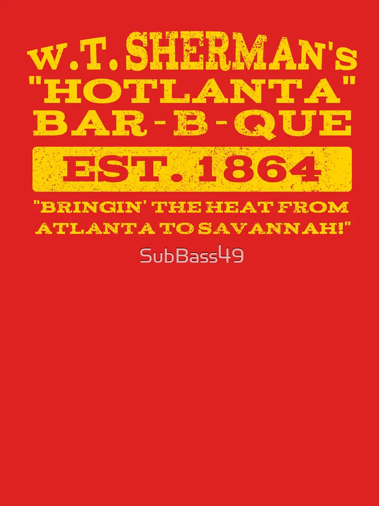 W.T. Sherman's Hotlanta Bar-B-Que Classic T-Shirt