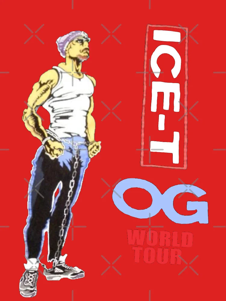 Ice-T O.G World Tour Vintage Hip Hop Rap Classic T-Shirt