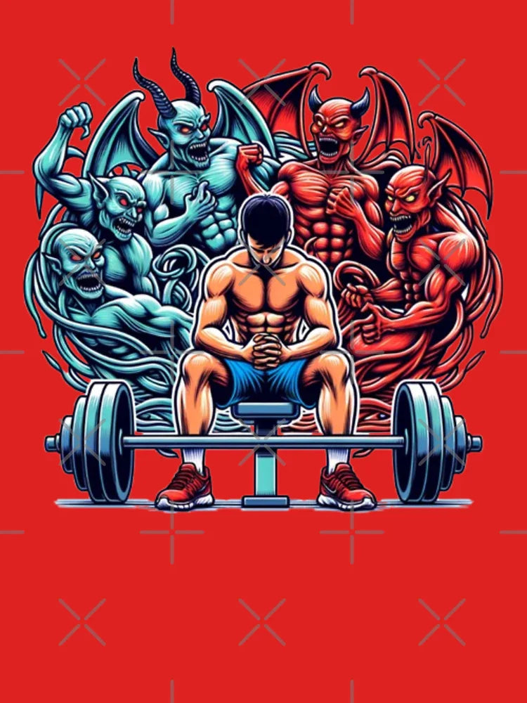 Inner Demons Fuel the Workout Fire Classic T-Shirt