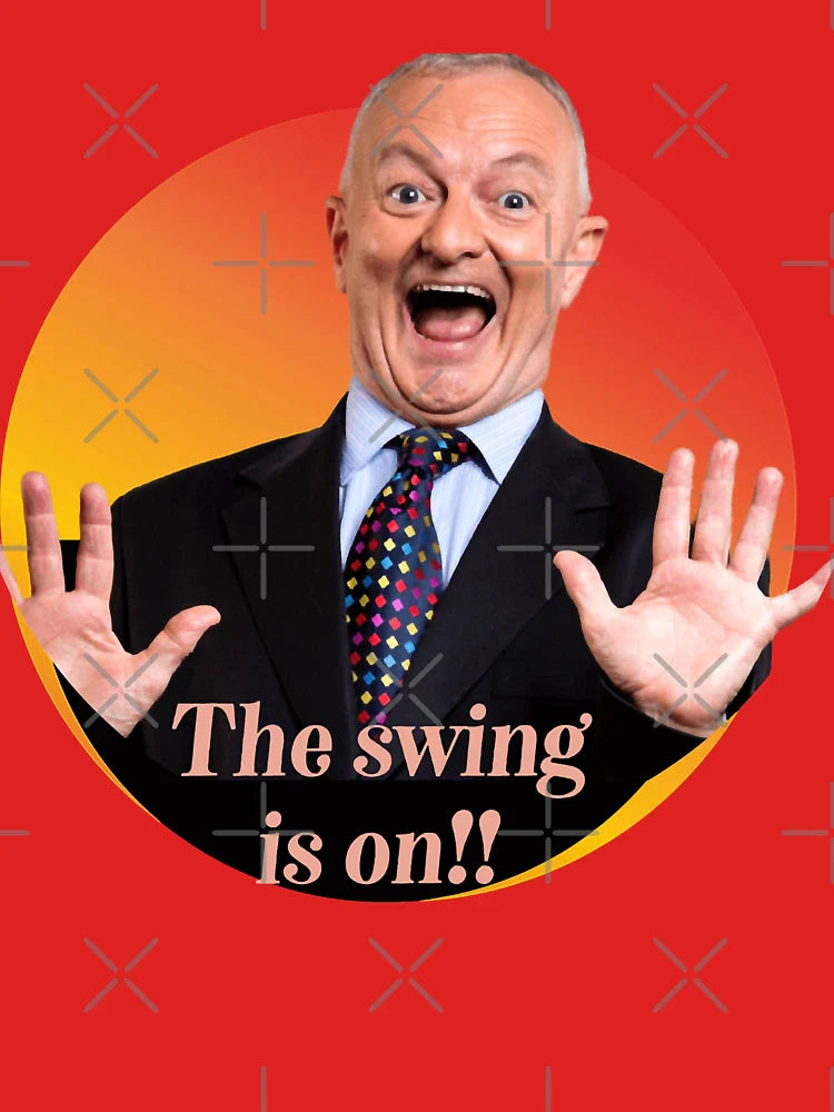 Music Vintage Retro The Swing Is On Funny Antony Green Vintage Photograp Classic T-Shirt