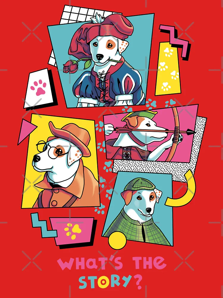 What's the Story, Wishbone? // Tv Show, 90s, Jack Russell Classic T-Shirt
