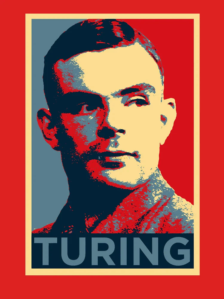 Alan turing, turing, andy wahrol, pop art Classic T-Shirt