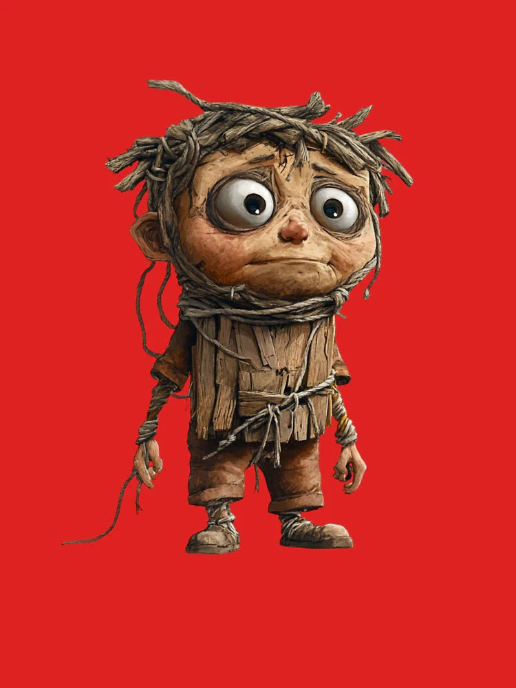 Wooden Puppet Boy Classic T-Shirt