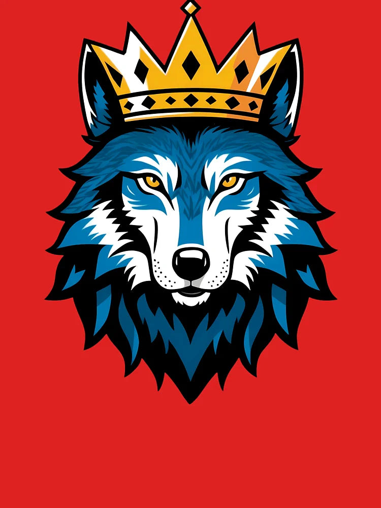 King Blue Wolf Classic T-Shirt