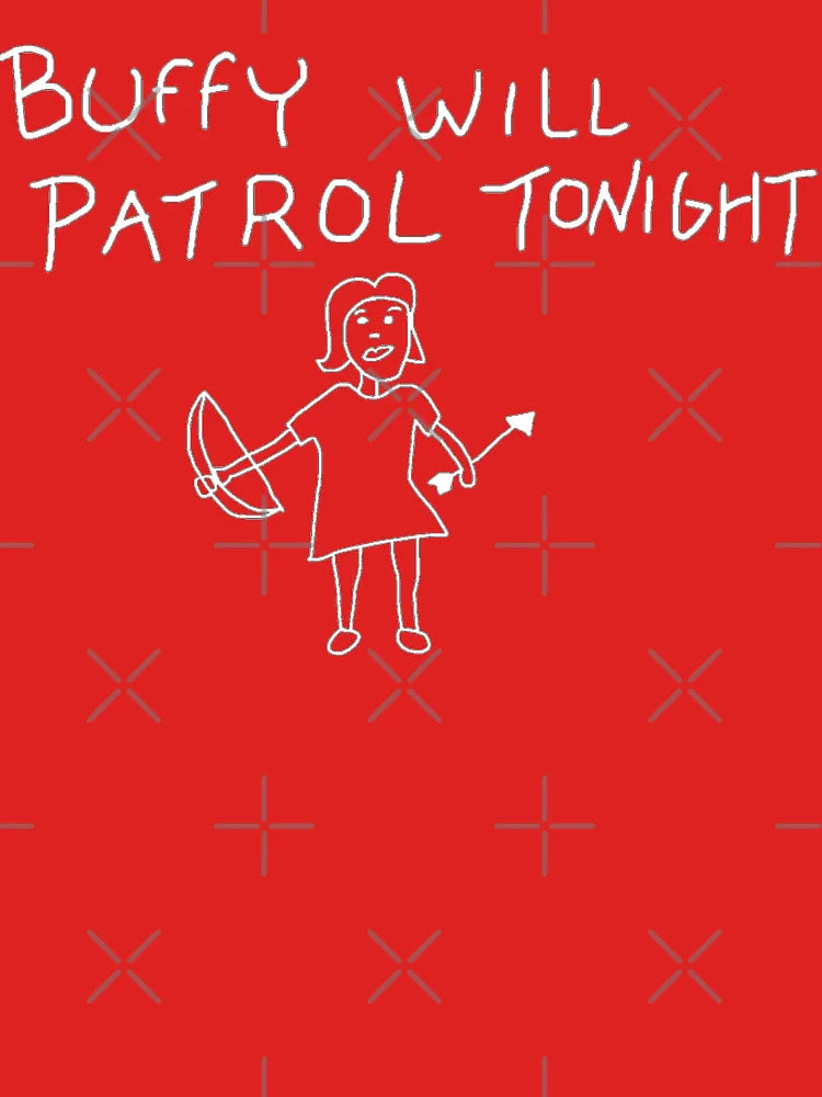 Buffy will patrol tonight on black Classic T-Shirt