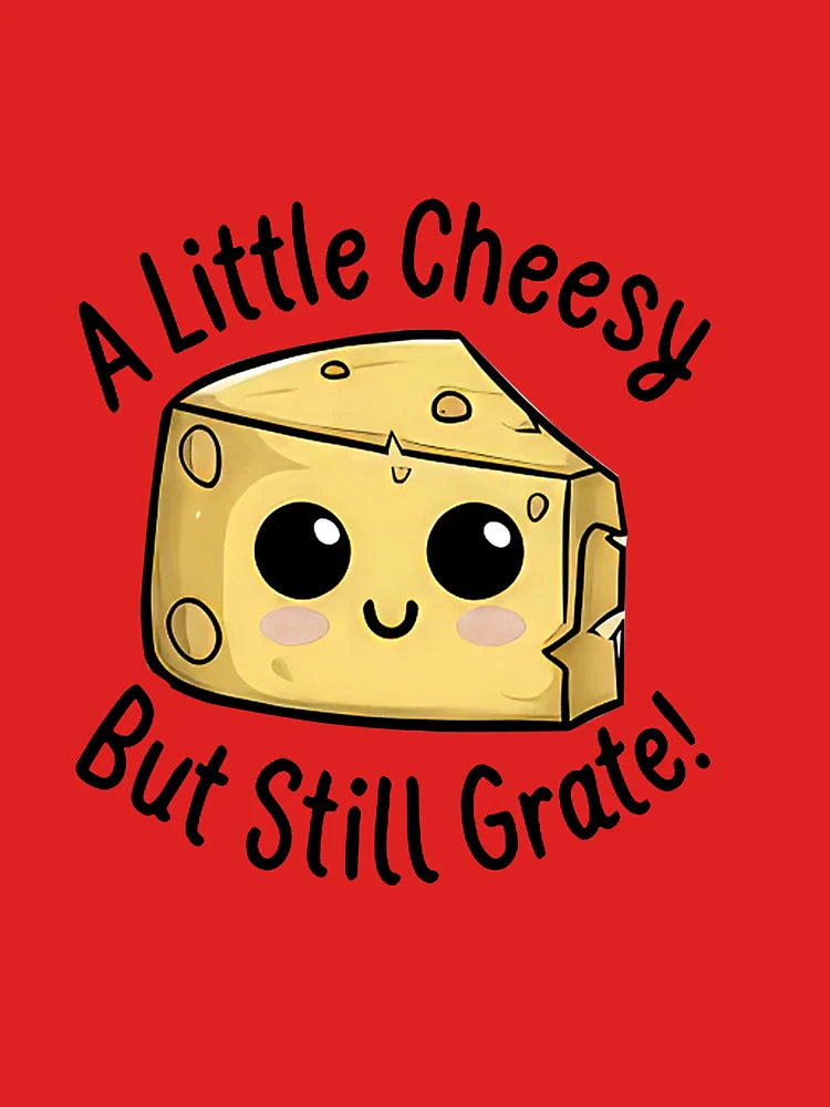 Little Cheesy Still Grate Cheese Lovers Cute Graphic Dairy Classic T-Shirt