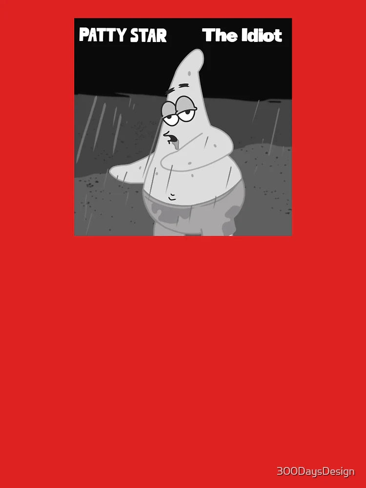 Patrick Star Iggy Pop The Idiot Album Cover Classic T-Shirt