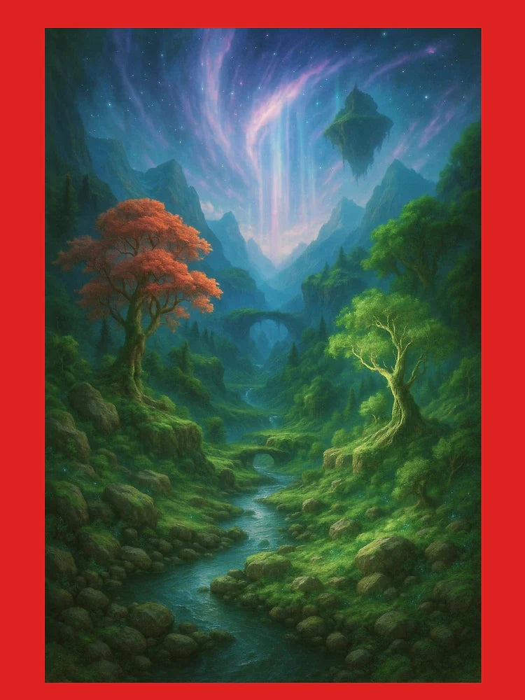 The Breathing Landscape (7/∞) - The Heart of the Floating Forest Classic T-Shirt