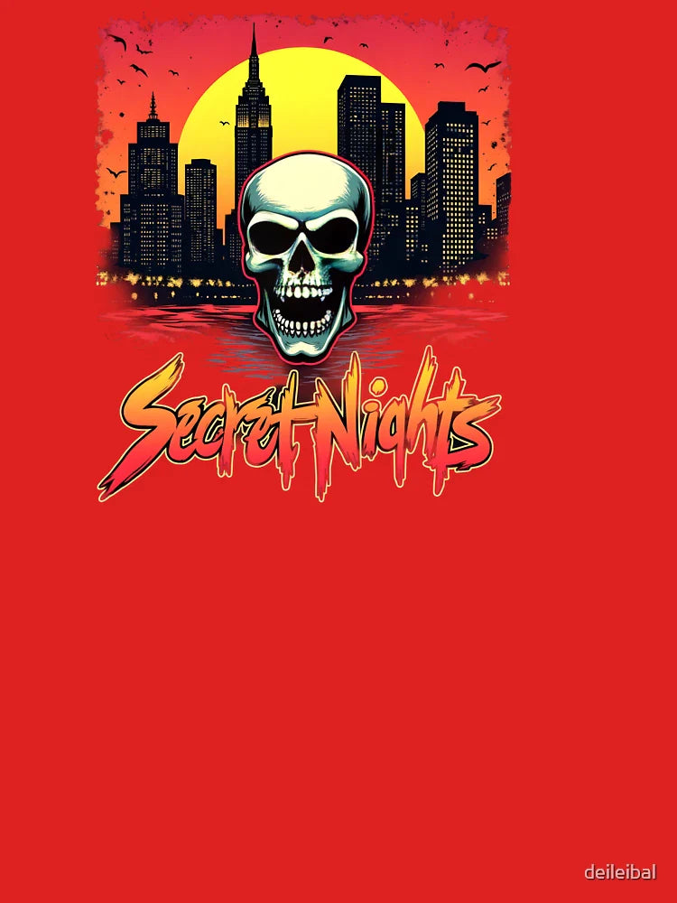 Secret Nights Skull City Classic T-Shirt