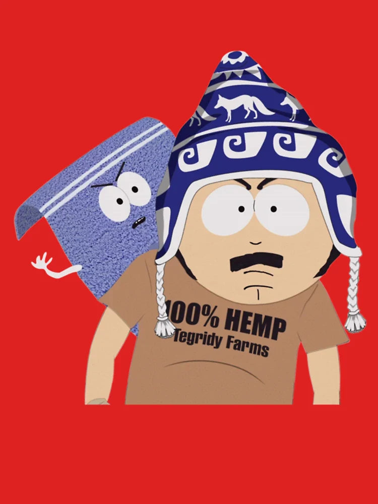 Tegridy Farms Randy Marsh and towelle characters   Classic T-Shirt