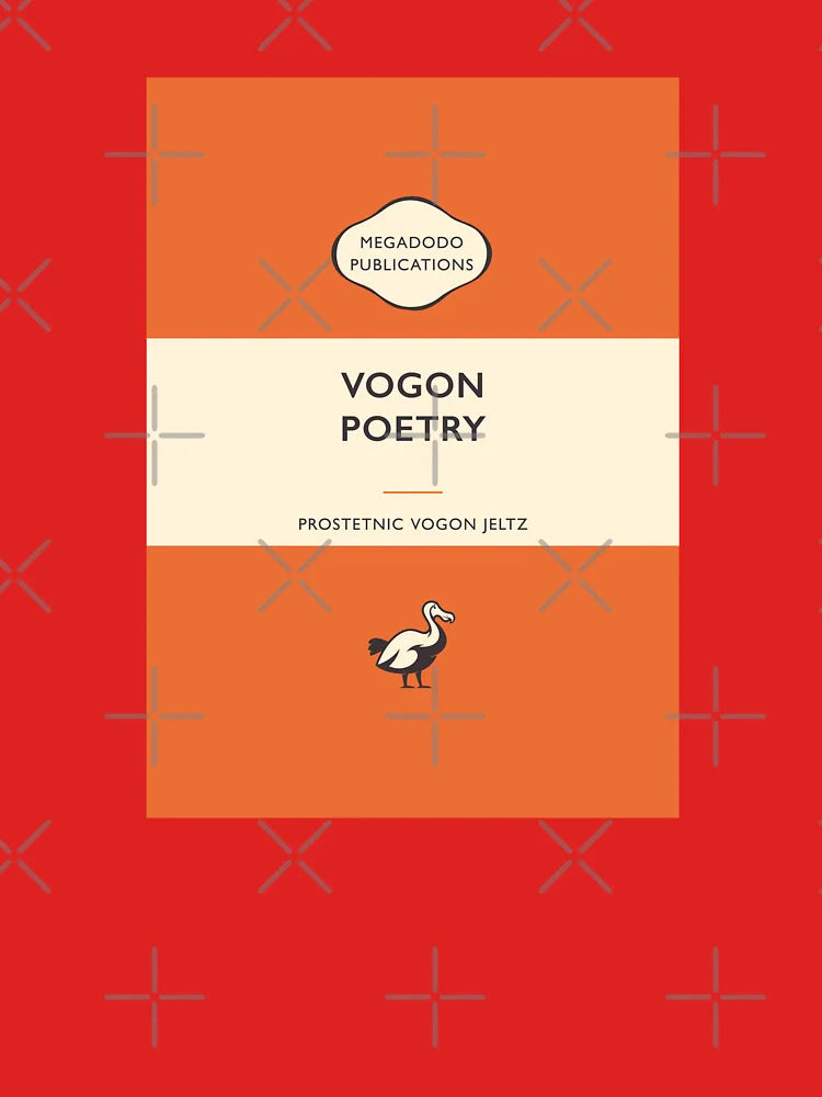 Vogon Poetry Hitchikers Guide Classic T-Shirt