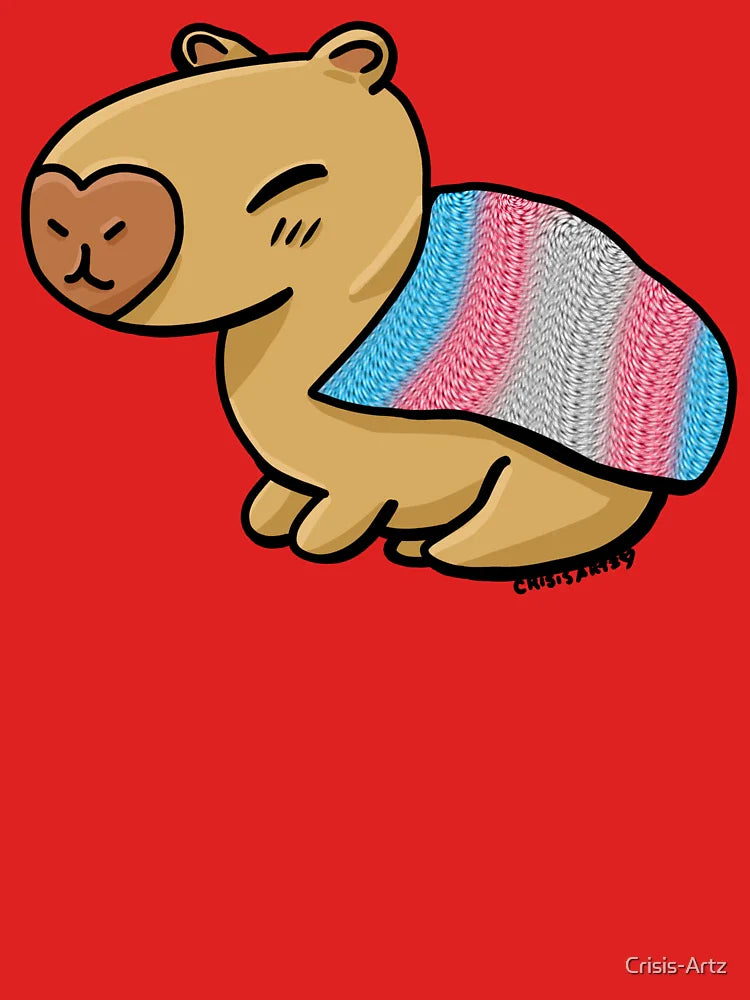 Pride Capybara- Transgender Classic T-Shirt
