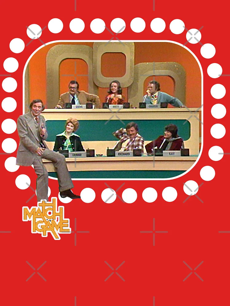 Laugh your blank off Retro Match Game Cast Tribute Classic T-Shirt
