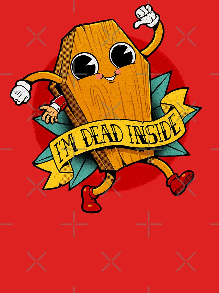 I am dead inside coffin character Classic T-Shirt