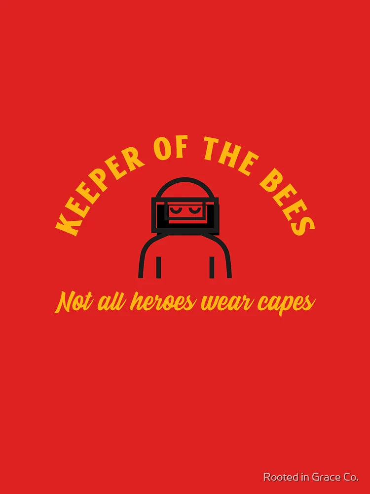 Keeper of the Bees – Bold Beekeeper Graphic Tee Design Classic T-Shirt