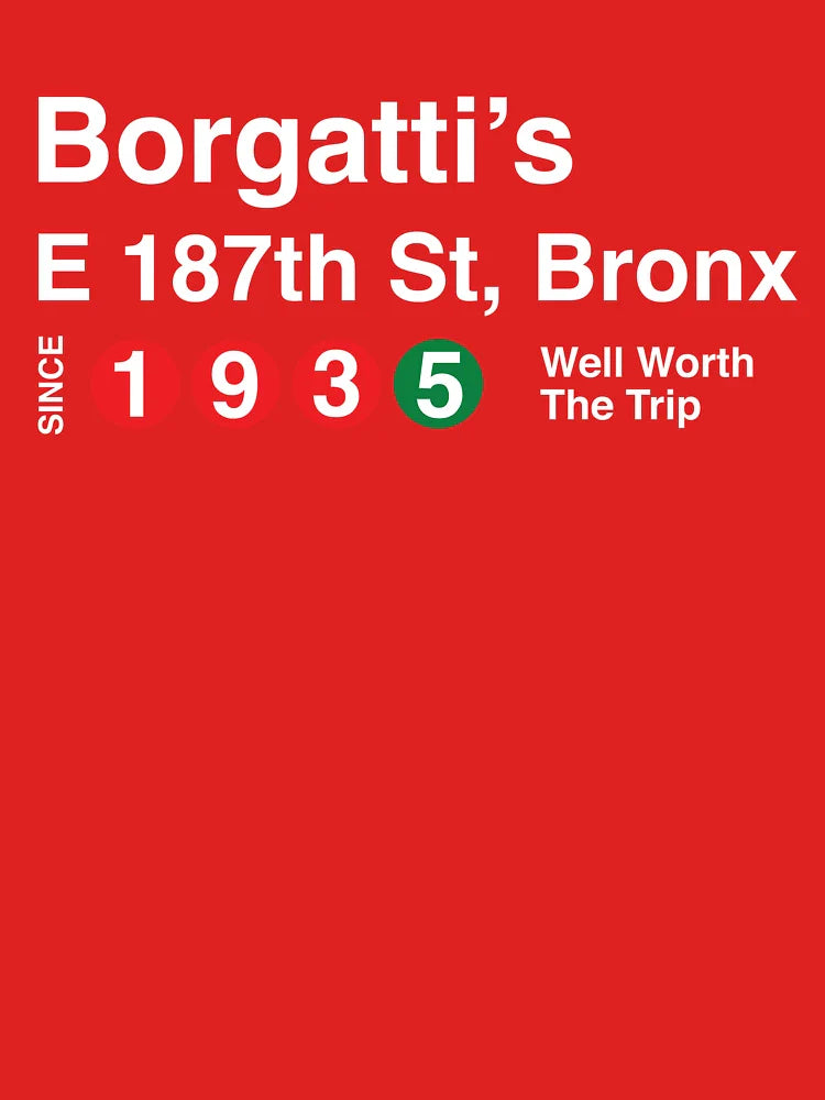 Borgatti's Subway Design Classic T-Shirt
