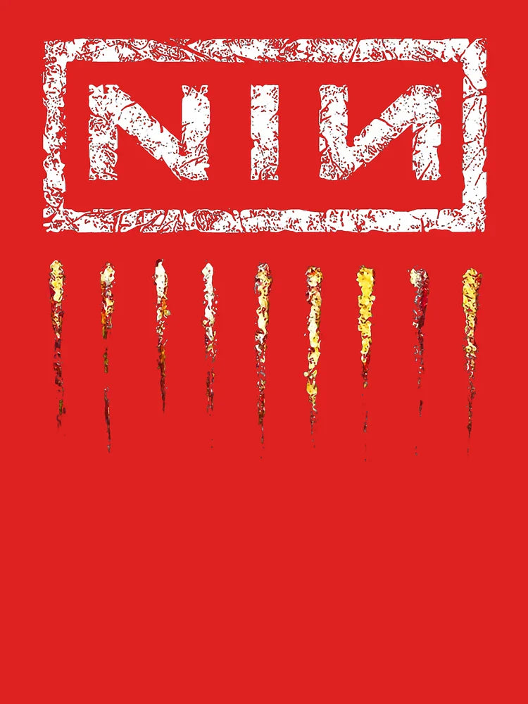 Dark Red of N-I-N Classic T-Shirt