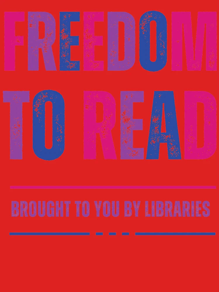 Freedom to Read - Bi Flag Classic T-Shirt