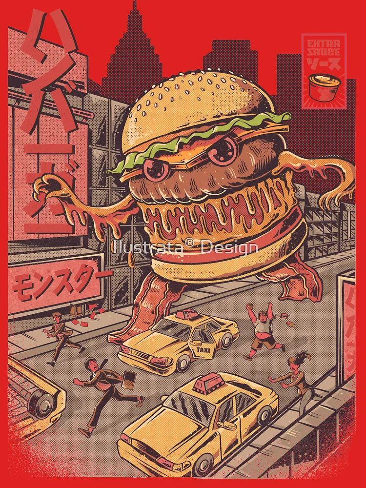 BurgerZilla Classic T-Shirt