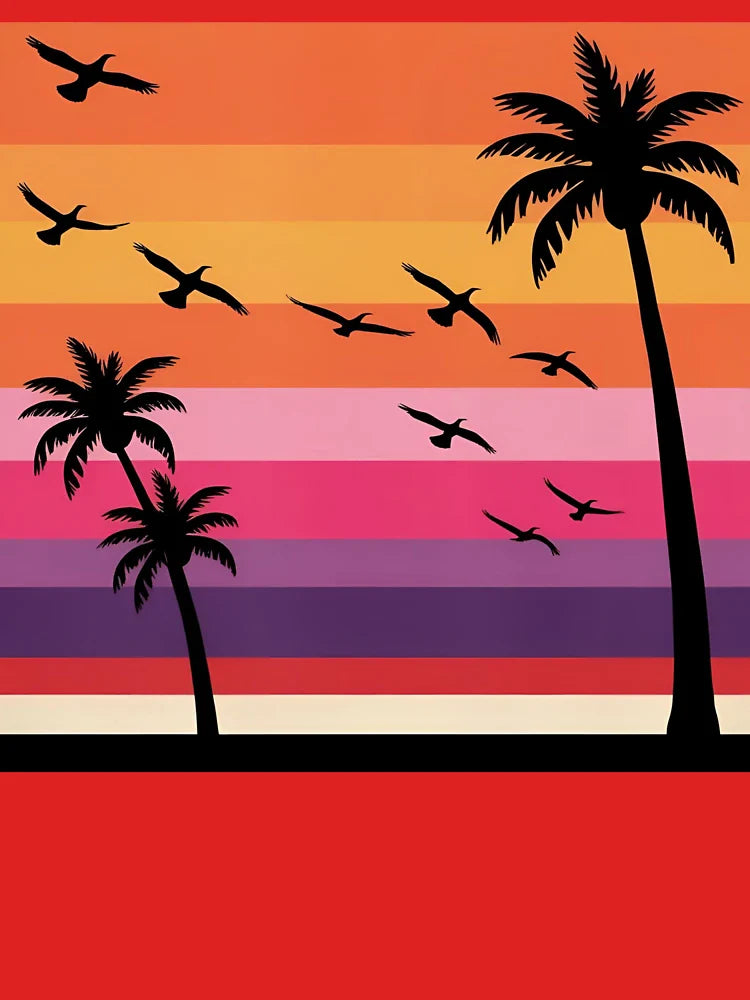 Retro Sunset Aesthetic Classic T-Shirt