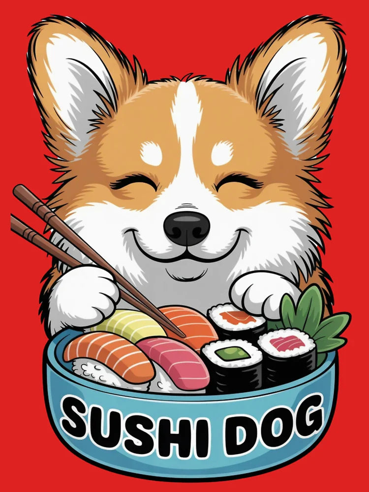 Corgi Sushi Mom Classic T-Shirt