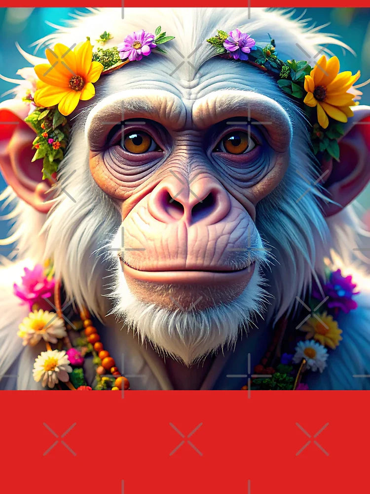 Beautiful Grandmother | "Good Vibes Only" Hippie Monkey Collection Classic T-Shirt