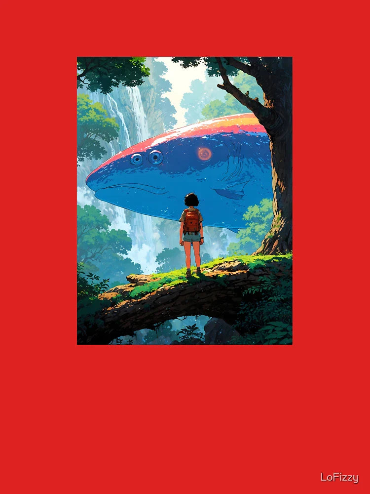 Forest of Wonder - A Dreamy Retro Anime Artwork Classic T-Shirt