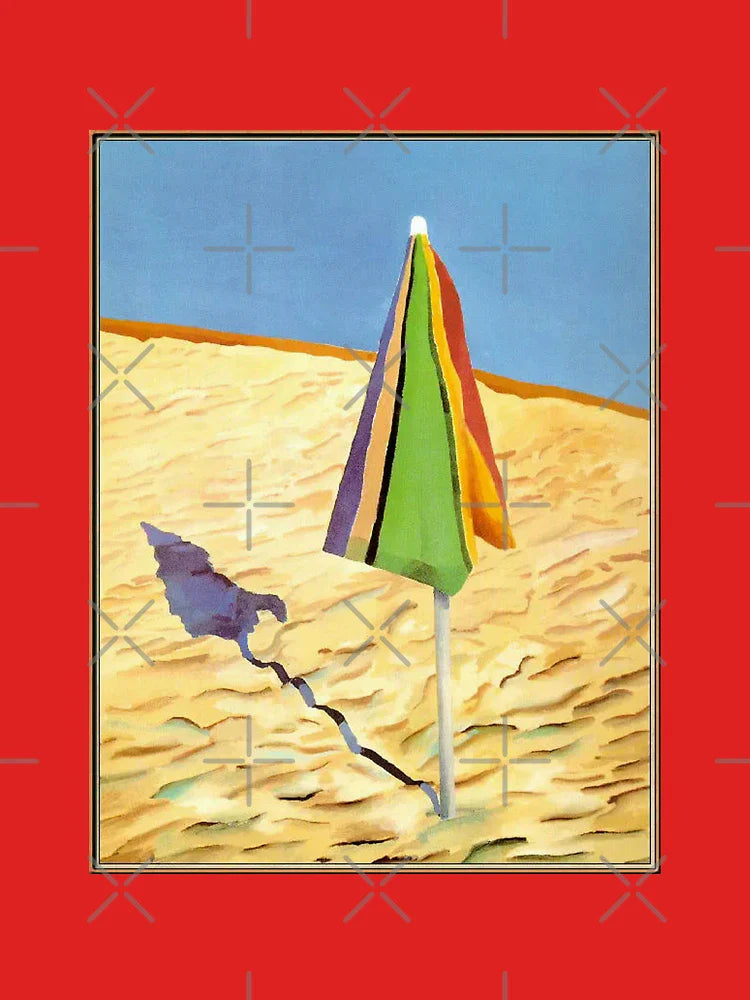 David Hockney - Beach Umbrella Classic T-Shirt