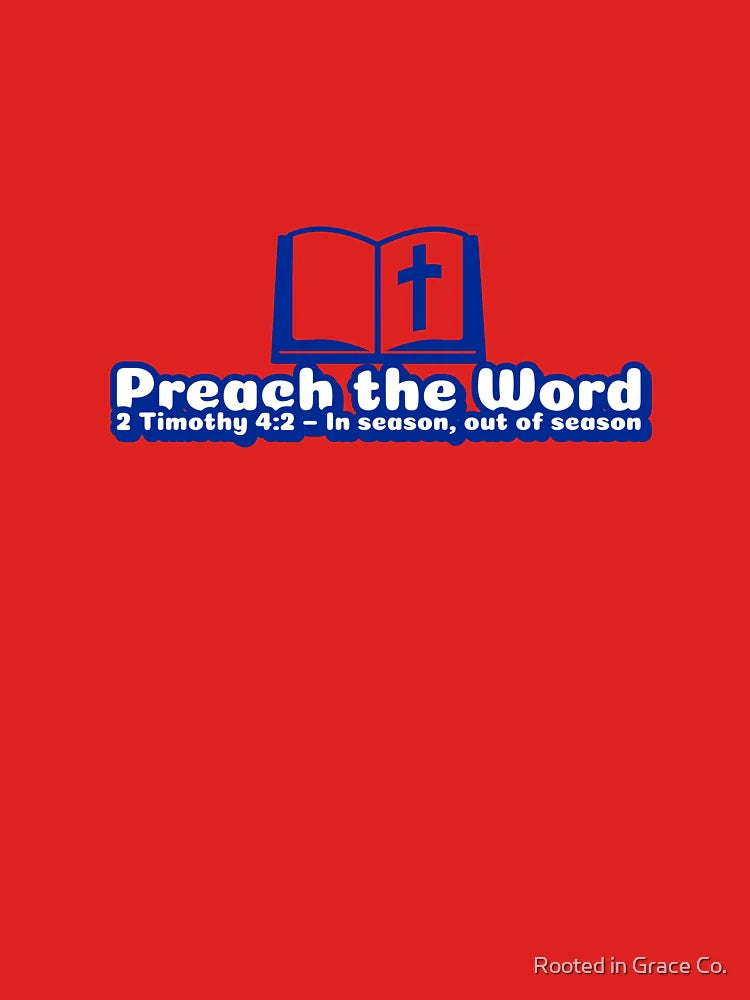 Preach the Word Shirt – 2 Timothy 4:2 Bible Verse Pastor Gift Classic T-Shirt