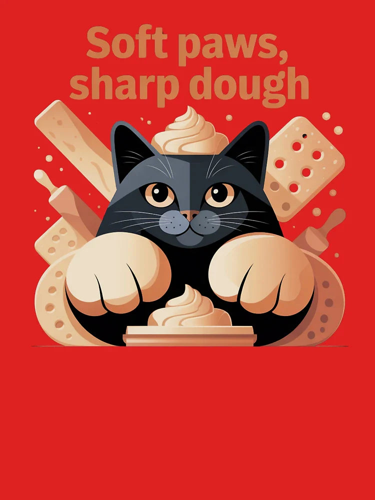 Soft Paws Sharp Dough – Kitty Biscuits Bakery Classic T-Shirt