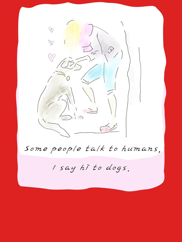 Wholesome Dog Lover Art Classic T-Shirt