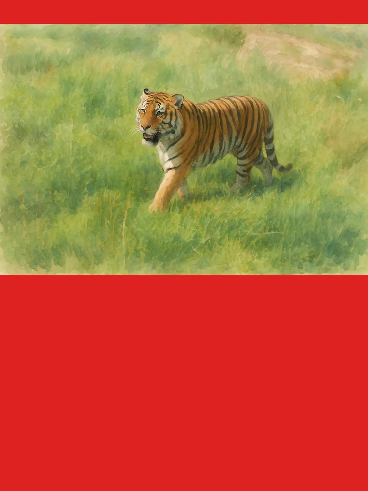 Tiger walking Classic T-Shirt