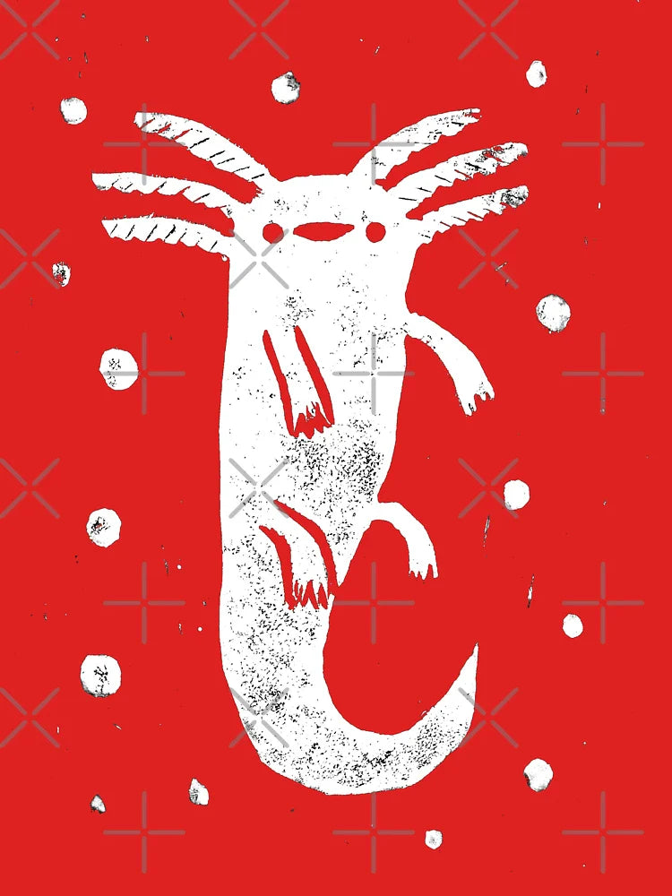 Axolotl Print Classic T-Shirt