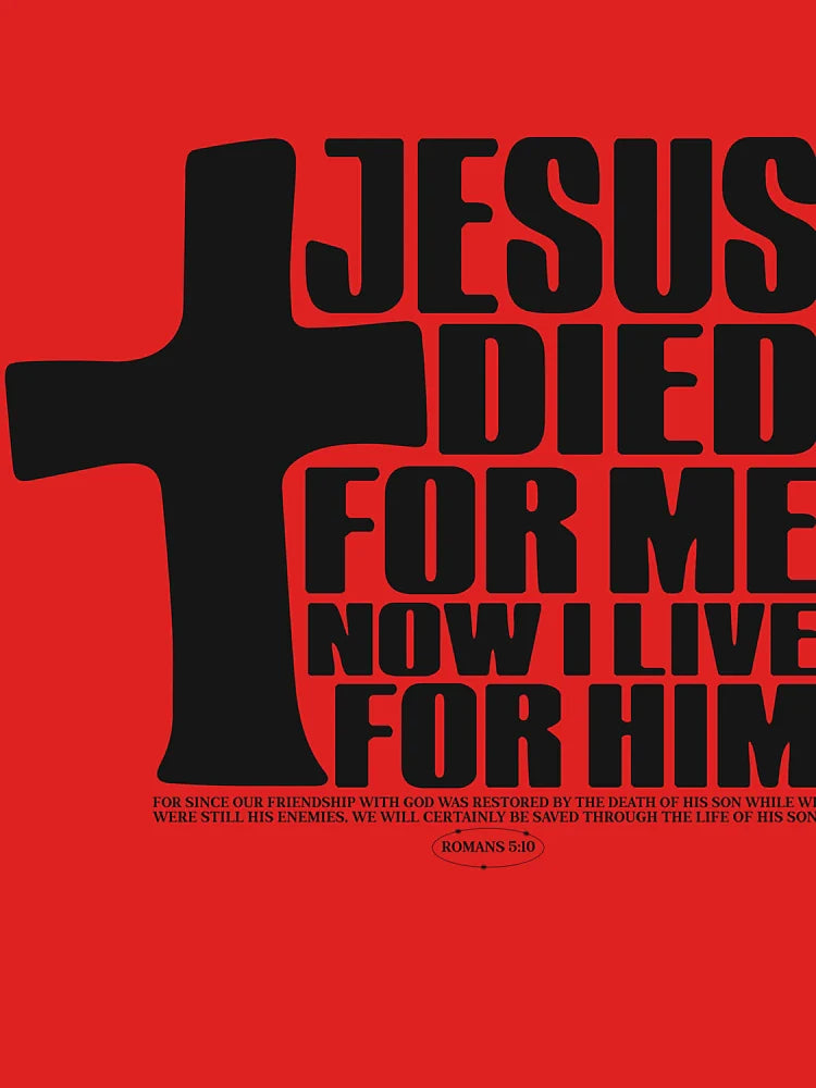 Jesus Died For Me Cross Classic T-Shirt