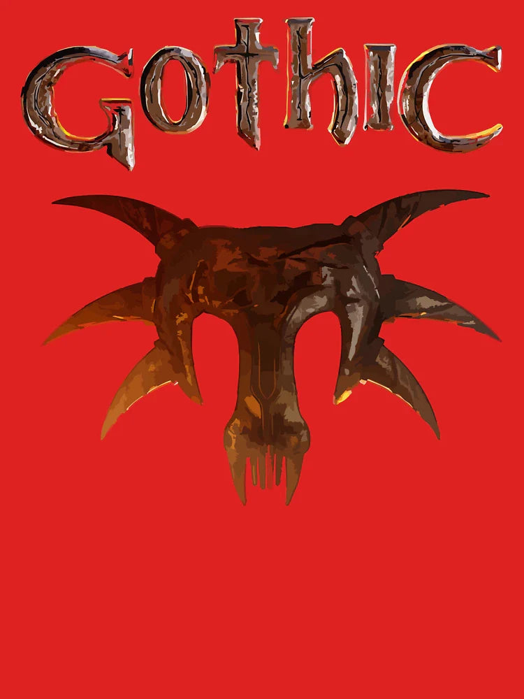 Gothic Logo Classic T-Shirt