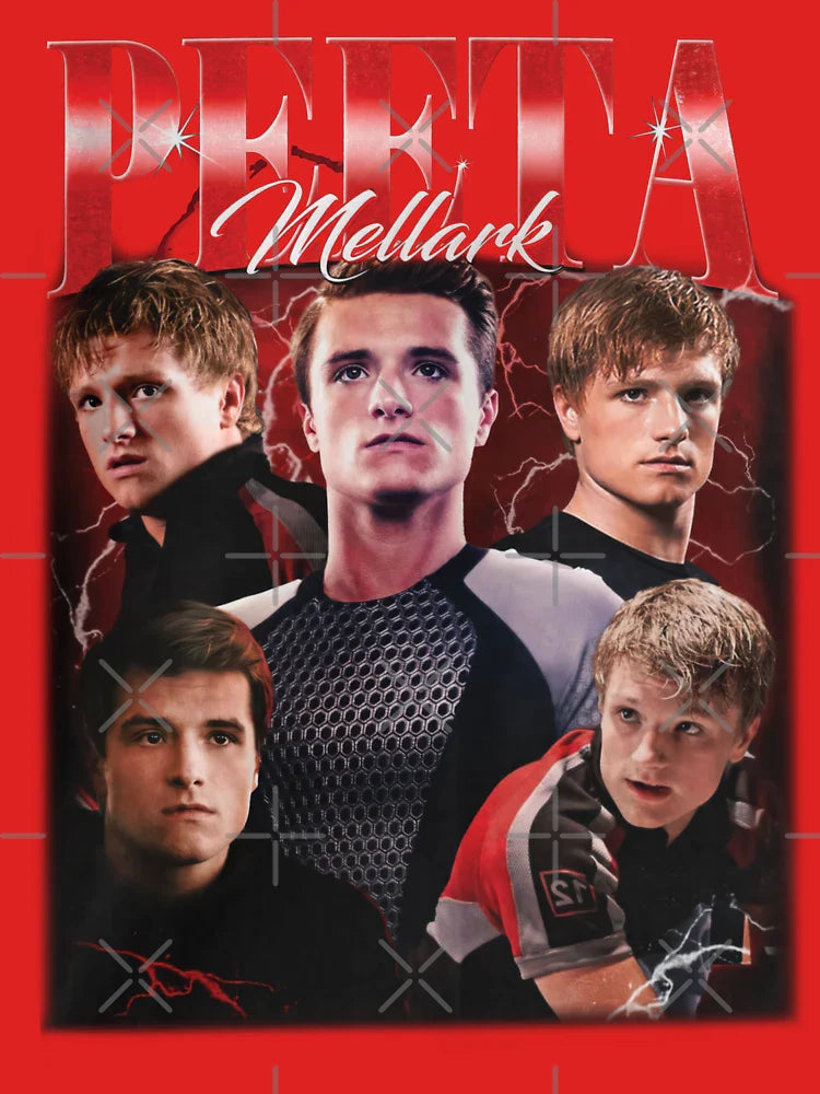 Vintage Peeta Mellark Josh Hutcherson Classic T-Shirt