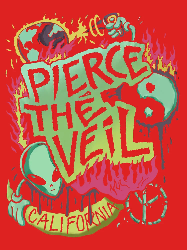 Pierce The Veil Band Vintage Classic T-Shirt