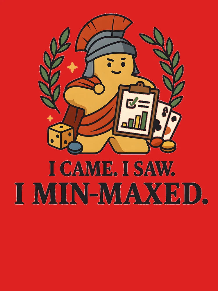 I Came. I Saw. I Min-Maxed – Funny Board Game Meeple Gamer Shirt & Sticker Classic T-Shirt