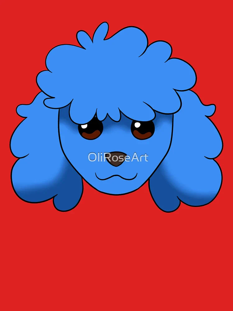 Blue Poodle Classic T-Shirt