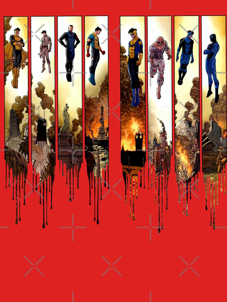The Invincible war - Comic Art Classic T-Shirt