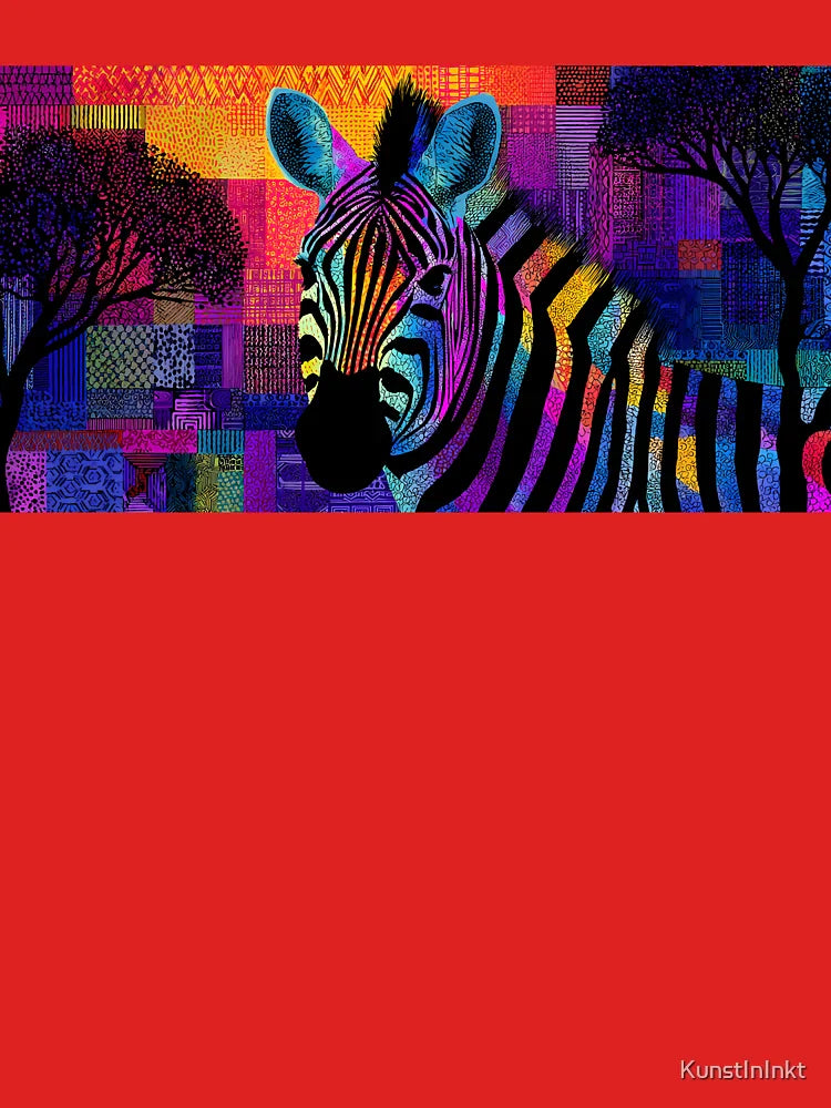 Rainbow Zebra Classic T-Shirt