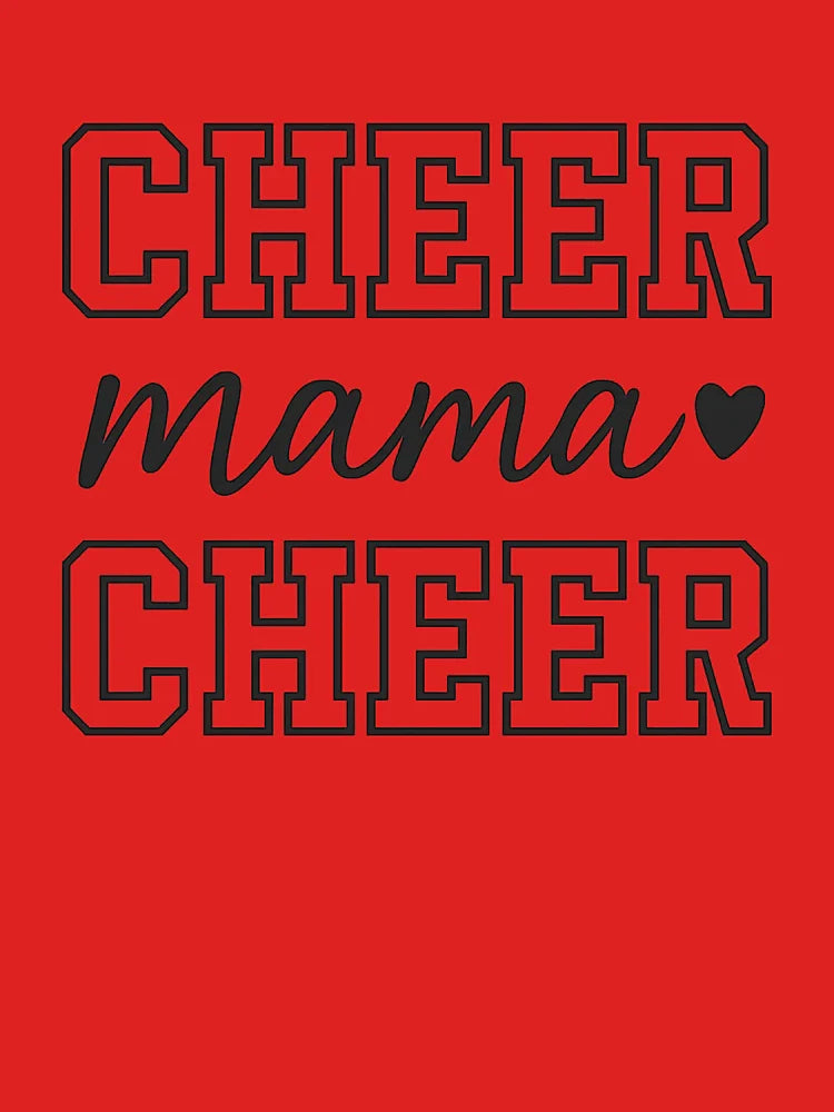 Cheer Mama Bold Varsity Script Design Classic T-Shirt