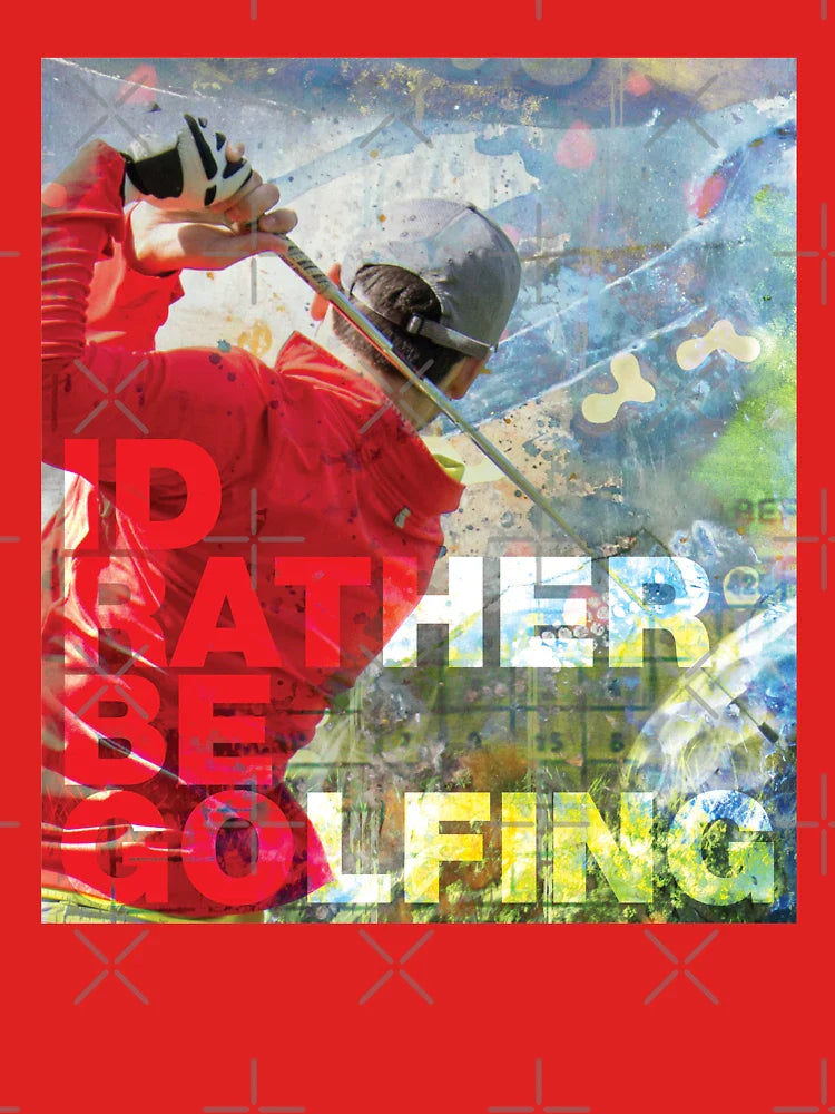 Id Rather be Golfing Classic T-Shirt
