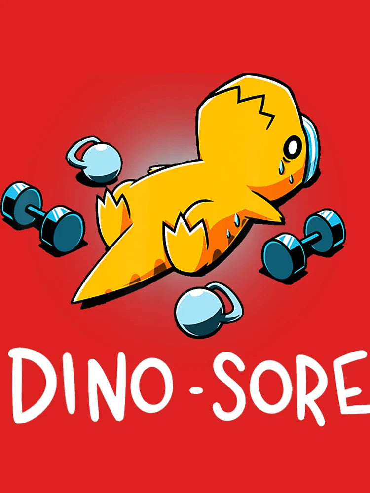 Dino Sore Funny Dinosaur Workout Gym Fitness Lifting Classic T-Shirt
