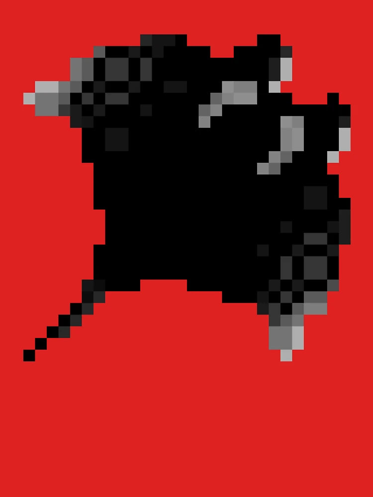 Giant Manta Ray Pixel Art Classic T-Shirt